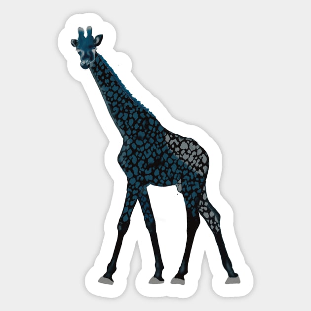 The Chicago Giraffe Sticker by AANNEETT